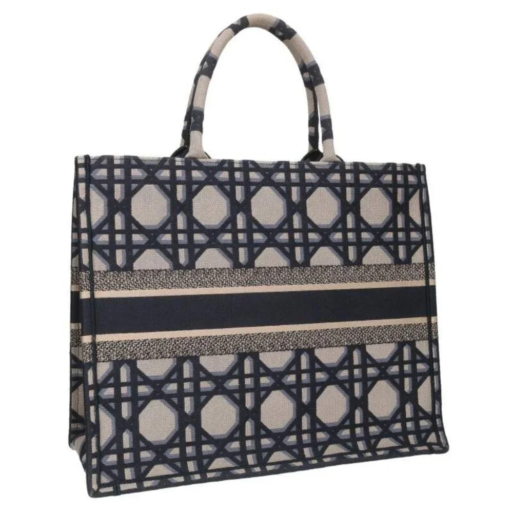 Dior Book Tote Large Macro Cannage Tote Bag - Picture 2 of 5